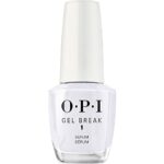OPI Gel Break Serum-Infused Base Coat 1st Step of a Nail Repair 3-Step Nail Treatment to Enrich and Strengthen Nails, Clear Nail Polish, 15ml