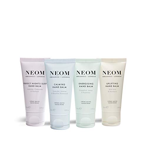 NEOM- Moments of Wellbeing in the Palm Of Your Hand Gift Set | 4x30ml Luxury Hand Creams | Mother's Day | Gift | Essential Oil