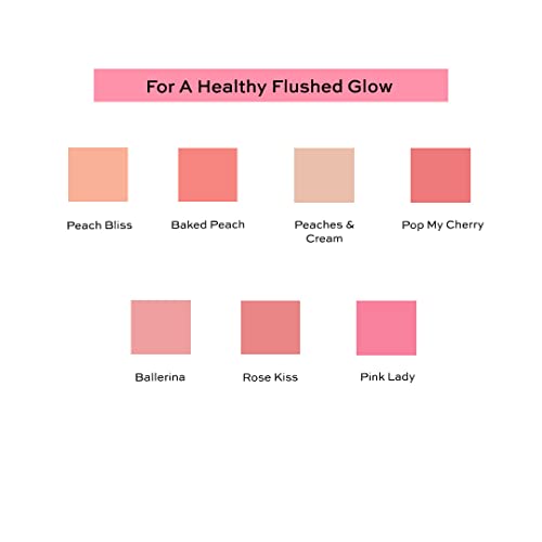 Makeup Revolution, Blusher Reloaded, Face Blusher, Highly Pigmented, All Day Wear, Peaches & Cream, 7.5 g