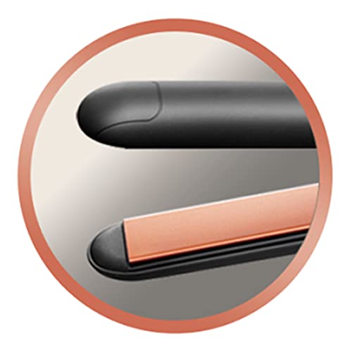 Remington Hair Care Gift Set - Ceramic Hair Straighteners and 2000 W Ionic Hair Dryer with Concentrator D3012GP, Black/Bronze