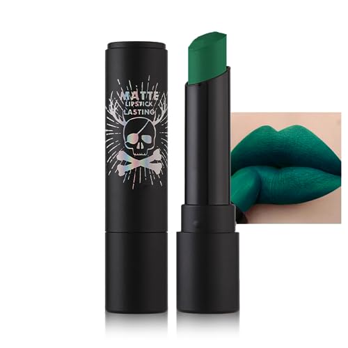 Black Lipsticks for Women Long Lasting - Matte Lipstick Highly Pigmented - Waterproof Moisturize Plumping Lip Gloss Non Stick Velvet Lipstick - U