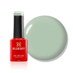 BLUESKY Gel Nail Polish, Centre Stage, Mini, FW04, Grey, Sage Green, Long Lasting, Chip Resistant, 5 ml Requires Drying Under UV LED Lamp