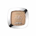L'Oréal Paris Powder Foundation, Super-Blendable, With Hyaluronic Acid, Light Texture for a Flawless Finish, True Match Perfecting Powder, C2