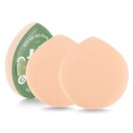 2 Pcs Large Makeup Sponges, Soft Makeup Beauty Blenders Powder Puffs Cosmetic Foundation Sponges for Wet Dry Use Face Body Make Up Tools