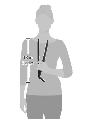 Remington Sleek and Smooth Ceramic Hair Straighteners, Advanced Cermaic Coating for Improved Glide - S5500, Black