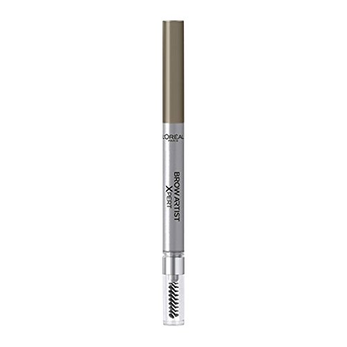 L'Oreal Paris Brow Artist Xpert Eyebrow Pencil, Brown, Retractable Brow Pencil, Define, Fuller Look Brows, 105 Brunette, 1 Count (Pack of 1)