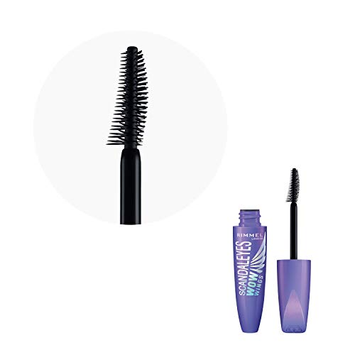 Rimmel Scandaleyes WOW Wings Volumising Mascara, Black, 12 ml