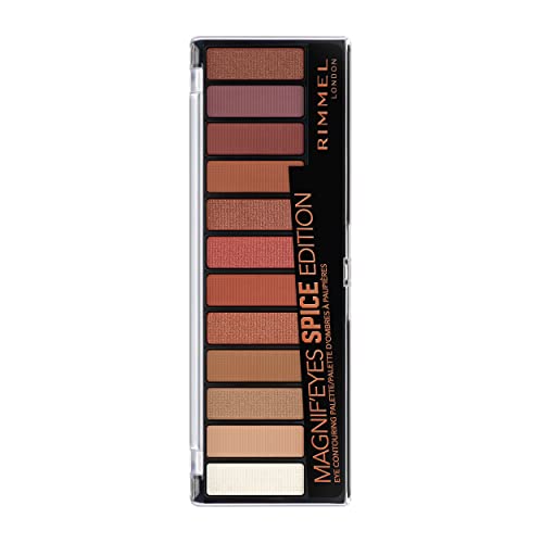 Rimmel Magnif'eyes Nude Edition Eyeshadow Palette, 12 shade, Cream