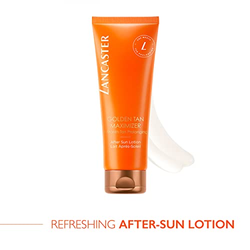 Lancaster Golden Tan Maximizer After Sun Lotion 250ml | Natural Tan Accelerator | Soothing | Cooling | After Sun For Body