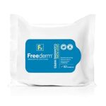 Freederm Fragrance Free Deep Pore Face Cleansing Wipes for Spot Prone Skin, Fights Spot Causing Bacteria, Biodegradable, 25-count