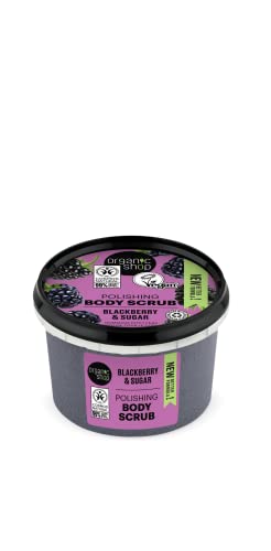 Organic Shop Polishing Body Scrub Blackberry (250ml)