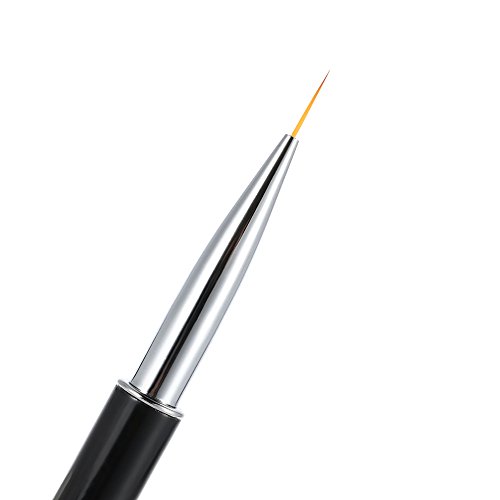 11mm Nail Art Painting Brush Crystal Acrylic UV Gel Line Pen Manicure Nail Liner Brush, Nal Art Painting Brushes for UV Gel Builder Nail Drawing