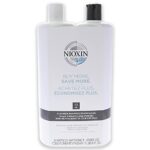 Nioxin System 2 Cleanser Scalp Therapy Conditioner Duo For Unisex 33.8 Oz Cleanser & Conditioner