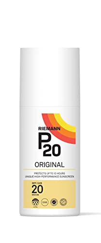 RIEMANN P20 Original SPF20 Lotion 200ml, Advanced Sunscreen Protection, High Performance, Triple Protect + Sweat Resistance, Protects up to 10 Ho