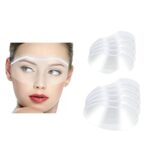Clear Face Visors, 10 Pcs Eye Shield After Cataract Surgery Plastic Face Shield Transparent Eyelash Shield Shower Face Eye Protector Shields Viso