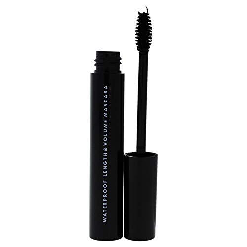 e.l.f. Waterproof Lengthening & Volumizing Mascara, Create Longer & Thicker-Looking Lashes, Black, 0.25 Fl Oz (7.5mL)