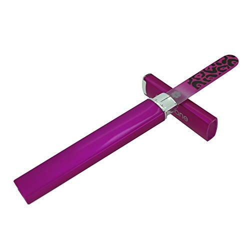 Premium Glass Nail File With Case – G.Liane Professional Crystal Fingernail Files Perfect Manicure Set For Women Men Kids Nail Care Gift Set (Ros