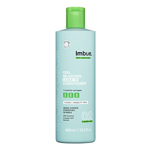 Imbue Curl Respecting Hair Conditioner Protein Rich - Vegan, Wavy Curly & Coily hairs Curly girl Movement - 400 ML Paraben Free