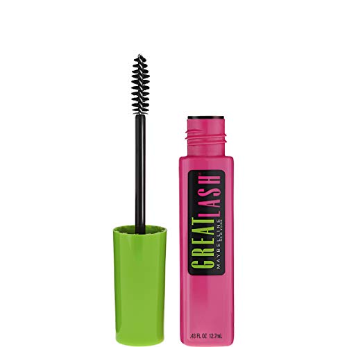 Maybelline Great Lash Volumising and Thickening Mascara, Blackest Black