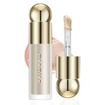 Liquid Highlighter, Shimmer Highlight, Highlighter Makeup Stick, Liquid Highlighter Luminizer Face Body Natural Shimmer, Long Lasting Smooth