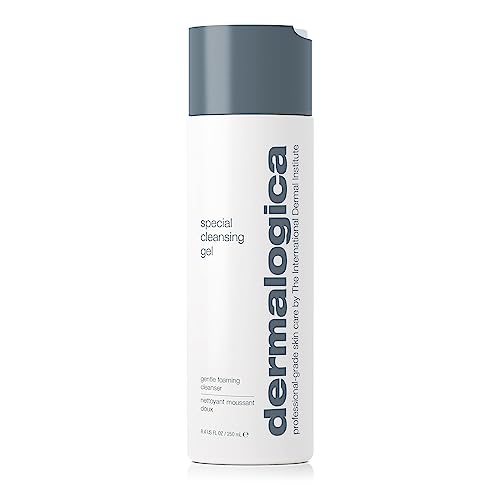 Dermalogica Special Cleansing Gel- Soap-Free, Foaming Gel Cleanser for All Skin Conditions - Removes Impurities without Stripping Skin - Soothes