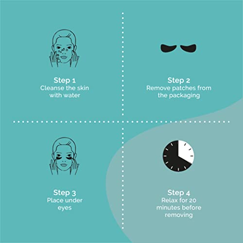 BEAUTYPRO RETINOL Under Eye Masks | 3 Applications | Eye Mask for Dark Circles with Retinol Cream | Under Eye Pads for Fine Lines & Wrinkles | Re