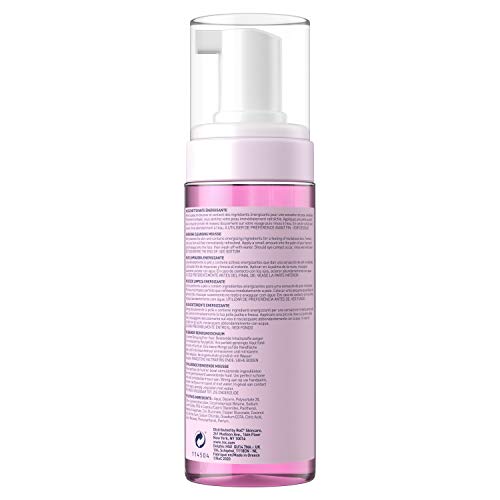 RoC - Energising Cleansing Mousse - Facial Cleanser - Cleanses and Invigorates Skin - Minimises Allergy Risks - All Skin Types - 150 ml