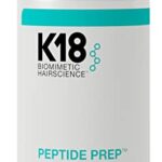 K18 Peptide Prep Color Safe Detox Clarifying Shampoo to Nourish Hair while Removing Buildup for a Clean, Healthy Hair Canvas, 8.5 fl oz Clear