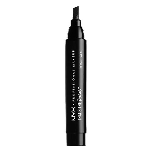 NYX Professional Makeup Thats The Point Black Artistry Eyeliner -Hella Fine, 0.021 kg