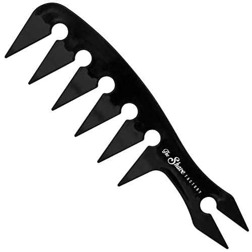 The Shave Factory Hair Styling Powder - Mattifying and Volumizing Powder, with comb types suitable for all areas of use, hair comb and powder wax