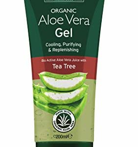 (2 Pack) - Aloe Pura - Aloe Vera Gel + Tea Tree | 200ml | 2 Pack Bundle