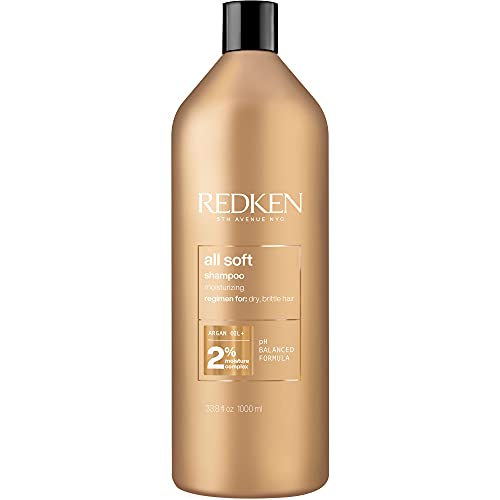 Redken Shampoo, For Dry Hair, Argan Oil, Intense Softness and Shine, All Soft