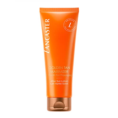 Lancaster Golden Tan Maximizer After Sun Lotion 250ml | Natural Tan Accelerator | Soothing | Cooling | After Sun For Body