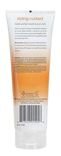 Cantu Styling Custard Hair Care for Kids, Shea Butter, Coconut,227 g (Pack of 1) (Packaging may vary)