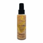 W7 Ready Set Glow Makeup Setting Spray - Shimmer Finish - Long-Lasting, Ultra-Fine Formula (Gold)