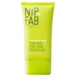 Nip + Fab Teen Skin Fix Zero Shine Face Moisturizer with Niacinamide and Antioxidant Wasabi Extract, Shine Free Mattifying Facial Cream for Oil C