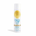 Bondi Sands SPF 50+ Fragrance Free Face Sunscreen Mist | Broad Spectrum UVA & UVB Protection with 72 Hour Hydration, Invisible Finish, Dermatolog