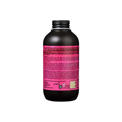 BLEACH LONDON Gobby Pink Semi-Permanent Hair Colour Cream - Bubblegum Pink, Vegan, Cruelty Free, Vibrant Temporary Dye 150 ml