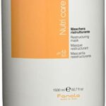 Fanola Restructuring Mask, Nourishing and Detangling Action for Dry and Frizzy Hair, Enriched Formula with Milk Proteins, 1500