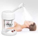 Holdfiturn Facial Steamer Mist Tabletop Face Steamer Hydrating Moisturizing Spray Machine Portable Beauty Salon Spa Humidifier Skin Cleaning Humi