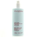 Clarins velvety moisturizing body milk with aloe vera, 400 ml