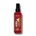 Revlon UniqONE Professional Vegan Leave In Conditioner & Hair Treatment for Shine & Frizz Control, Gifts For Women / Men (150ml) Celebration Edit