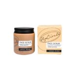 UpCircle Coffee Face Scrub - Herbal Blend For Oily, Combination + Spot Prone Skin 100ml - Tea Tree, Shea Butter, Coconut + Rosehip Oil - Natural,