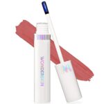 Wonderskin Wonder Blading One Step Lip Stain Masque, Long Lasting Stain & Go Lip Tint Color, Transfer Proof, Matte Finish, Waterproof Formula (Wh