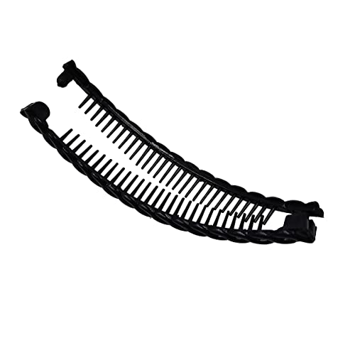 Banana Hair Clips Clincher Combs Bananas Combs Double Banana Clip Fishtail Banana Hair Clip Fish Shape Ponytail Banana Clip Vintage Hair Accessor