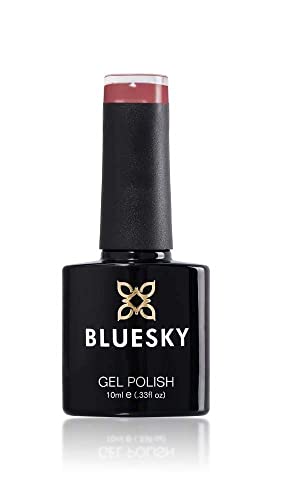 Bluesky Gel Nail Polish, Winter Glow 80611, Blush, Pale, Pink, Long Lasting, Chip Resistant, 10 ml (Requires Drying Under UV LED Lamp)