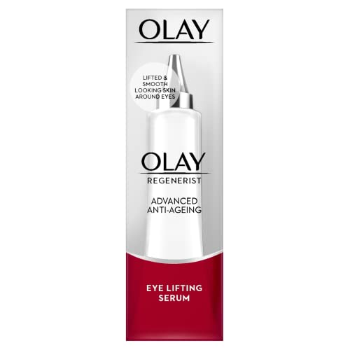 Olay Regenerist Anti-Wrinkle Eye Lifting Serum 15ml, Lightweight Eye Cream, Anti Aging Eye Treatment for Fine Lines