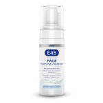 E45 Face Wash Foaming Cleanser – Daily Face Cleanser for Dry and Sensitive Skin – Gentle Facial Cleanser – Removes Excess Oil and Makeup for Clea