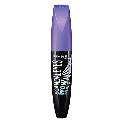 Rimmel Scandaleyes WOW Wings Volumising Mascara, Black, 12 ml