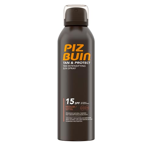 Piz Buin Tan and Protect Tan Accelerating Oil Spray SPF 30 High, 150 ml (Pack of 1)